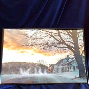 Framed picture taken by a friend. 12 x 18